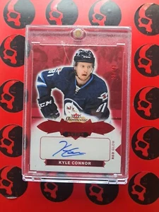 2016-17 Kyle Connor Fleer Showcase Auto /49 Hot Prospects Red Glow #161 Rookie - Picture 1 of 2