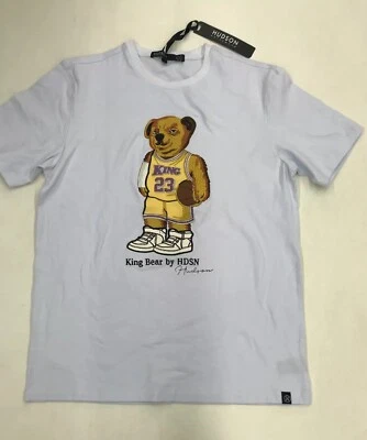 Ropa exterior Hudson 100 % AUTÉNTICA King Bear 23 blanca para hombre muestra grande  Foto 1 de 4