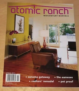 Atomic Ranch Midcentury Marvels Magazine Spring 2011 Pet Proof Sonoma Getaway - Foto 1 di 1