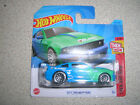 HOT WHEELS THEN AND NOW &#39;07 FORD MUSTANG IN TURQUOISE FALKEN DECALS SHORT CARD