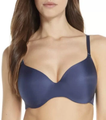 Sutiã Chantelle Absolute Invisible Smooth Underwire Contour Feminino 32D Midnight - Imagem 1 de 4