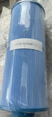 1-CAL SPA Filter Cartridge 50 SF x 5"ODx 13"Hx 2"IDx OPEN ENDS FIL50-5D13H2MFT-3 - Image 1 of 2
