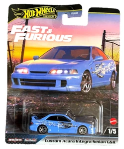 Hot Wheels Custom Acura Integra Sedan GSR 1/5 Fast & Furious '24 1:64 Modellauto - Bild 1 von 15