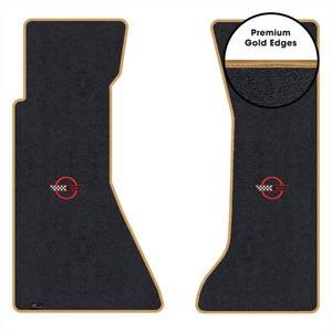 Lloyd Ultimat Front Row Carpet Floor Mat for 91-94 Corvette (#L2219) Dark Blue