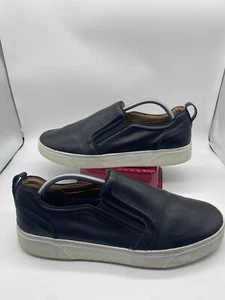 Vionic Women's Kimmie Slip On Sneaker Black Leather Size 13 - Picture 1 of 8
