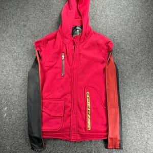Fortnite Hoodie Full Zip Red Long Sleeve Gaming Jacket Small Youth Size - Picture 1 of 11