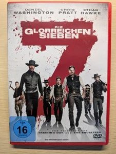 Die glorreichen Sieben DVD Denzel Washington, Chris Pratt, Ethan Hawke - Bild 1 von 3