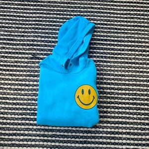Aviator Nation Youth Classic Smiley Face Blue Pullover Hoodie Sweatshirt 12 - Picture 1 of 13