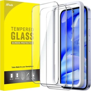 JETech Screen Protector for Google Pixel 9a 6.3-Inch 2025, Tempered Clear  - Picture 1 of 8