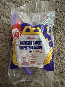VINTAGE 1999 McDONALD'S HAPPY MEAL GIOCATTOLO - CAPPELLO SIRENA GADGET ISPETTORE - #8 - NUOVO CON SCATOLA - Foto 1 di 2