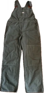 Mono Hey Gang Doble Parche Rodilla Lona Verde Mujeres 4/XL Ropa de Trabajo EE. UU. Algodón - Imagen 1 de 11