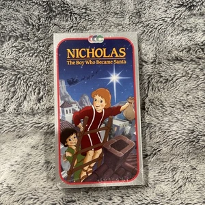 Nicholas The Boy Who Became Santa Claus VHS Christmas Movie Animated Classic - Picture 1 of 3