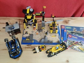 (3 Sets) LEGO World City: Coast Watch HQ 7047; Hideout 7045; River Response 6451