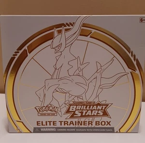 Pokemon TCG Sword & Shield Brilliant Stars Elite Trainer Box SIEHE BILDER - Bild 1 von 2