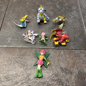 Vintage Bandai Digimon 1” bis 2” Mini Figuren 6 Stück - Bild 1 von 13