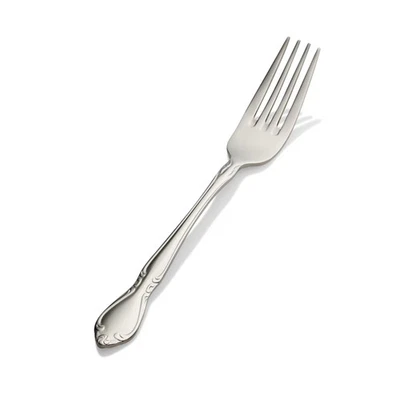 Bon Chef S1805 Queen Anne 18/8 Stainless Steel Dinner Fork - Dozen - Image 1 of 2