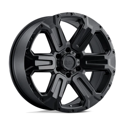 Rueda 17x8,5 Black Rhino WANAKA NEGRO MATE 6x5,5 (-18 mm) Foto 1 de 4