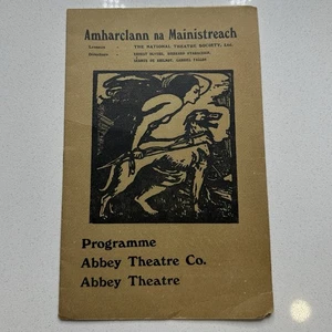 Vintage Abbey Theatre Dublin Playbills 1959 - Foto 1 di 4