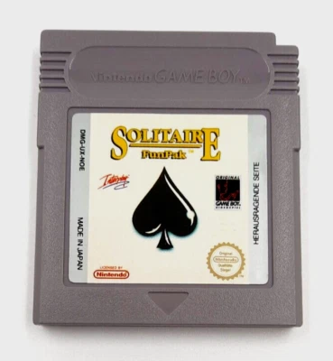 Solitaire FunPak [Nintendo Gameboy Spiel] PAL Modul [DMG-UX-NOE] - Bild 1 von 2