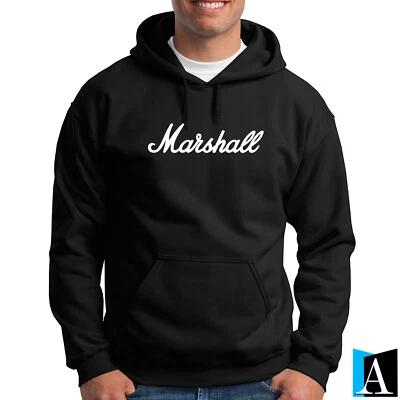 Sudadera con Capucha Marshall Amplification Music Logo Negro/Blanco/Gris/Azul Marino S-3XL Foto 1 de 4