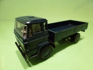 LION CAR DAF 2000 2200 2300 TRUCK + FLATBED - BLUE 1:50 - GOOD CONDITION - V15 - Picture 1 of 8
