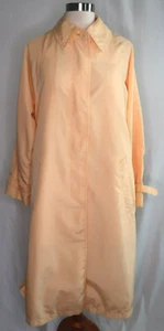 Abrigo ligero de colección Misty Harbor ILGWU Shantrece naranja trinchera talla 12P - Imagen 1 de 12