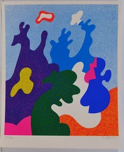 Otmar Alt /Farbserigraphie/ 1971 / 100 Exemplare/handsigniert - Bild 1 von 3