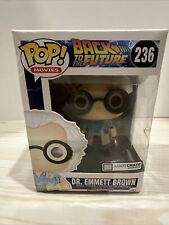 Funko Pop! Back To The Future Dr. Emmett Brown #236 Loot Crate Exclusive Box Dam