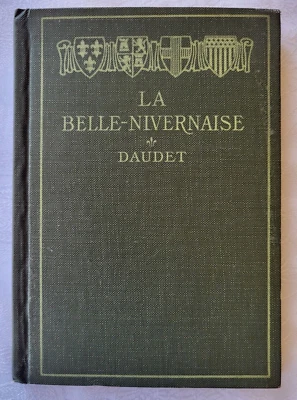Antique 1920 HC Book "La Belle-Nivernaise" By Alphonse Daudet - Ginn & Co 5 x 7" Foto 1 de 4