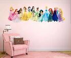 Princess Wall Sticker Girl Room Nursery Children Kids Girl Art Wall Decals UK