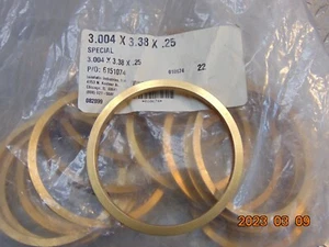 (1) INDUSTRIE ISOSTATICHE 3.004 x 3.38 x.25 010674 082899 6151074 - Foto 1 di 2