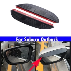 2 carros espejo retrovisor de lluvia cejas tira decorativa para Subaru Outback 2015-2019 - Imagen 1 de 8