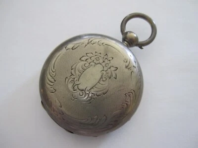 Antiguo reloj de bolsillo Robert Roskell completo joya patente palanca estuche ornamentado funciona Foto 1 de 4