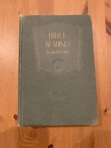 Bible Readings For The Home HC 1951 Illustrated Pacific Press - Picture 1 of 9