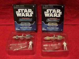 Star Wars Micro Galaxy Squadron Scout Series 7 Yellow & Blue Clones CHASE RARE - Picture 1 of 4