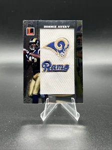 2008 Topps Letterman Patches Jersey Rams Logo Donnie Avery /25 RELIC Memorabilia - Picture 1 of 2
