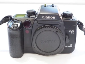 Canon EOS 55 Autofocus 35mm SLR Camera body, Panoramic mode QD Eye control C89 - Picture 1 of 11