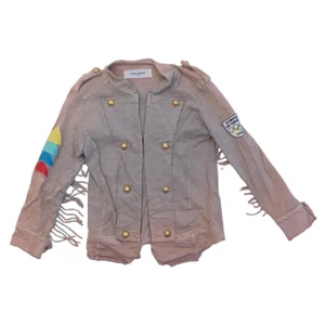 G12, Bobo Choses, 4/5Y, l/s cotton knit applique jacket, Olympiad 1984 - Picture 1 of 3