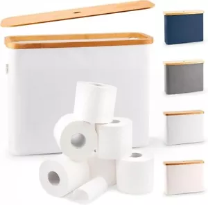 - Toilet Paper Basket - Toilet Paper Storage - the Ultimate Bathroom Organizer - - Picture 1 of 3