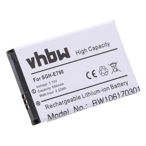 Battery for Samsung GT-M3510 GT-E2510 GT-S3500 AllureS E2550 Beat Beat B 600mAh - Picture 1 of 1