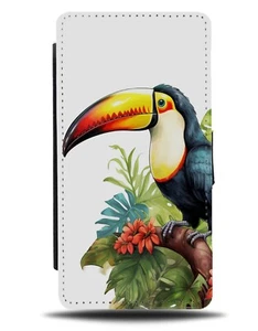 Estuche Billetera Abatible Pájaro Tucán Pájaro Colorido Pico Loro Tucanes Exóticos DP81 - Imagen 1 de 3