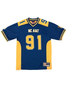 NORTH CAROLINA A&T FOOTBALL JERSEY HBCU SHORT SLEEVES T-SHIRTS - Picture 1 of 2