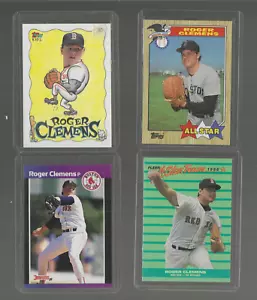 Roger Clemens Lot (10) early oddball Baseball 216 280 67 614 4 9 23 684 310 VTG - Imagen 1 de 4