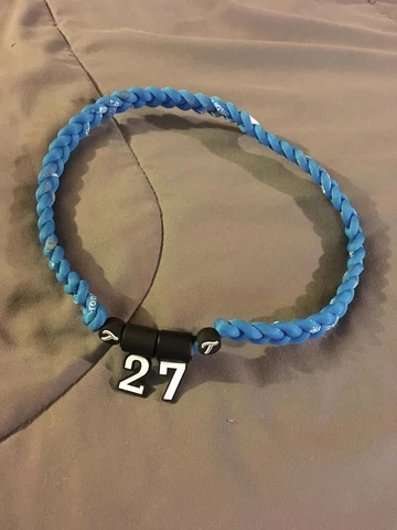 Toronto Blue Jays VLADIMIR GUERRERO JR. #27 Triple Rope Team Necklace 22" FAST! Cover