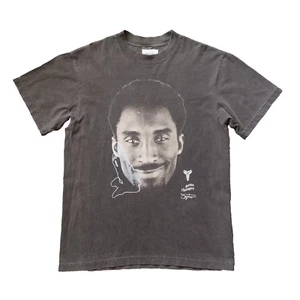 Kobe Bryant Black Mamba Big Face T Shirt Mens Medium Gray Game Changer Nice Fade - Picture 1 of 14