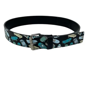 Shawn White X Target Buckle Belt Adjustable Skateboard Print Blue Black Y L 25 - Picture 1 of 8