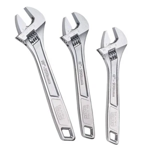 by BLACK+DECKER Adjustable Wrench Set, 6-Inch, 8-Inch & 10-Inch, 3-Pack (BDHT... - Picture 1 of 6