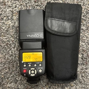 Yongnuo YN-560 II Digital Speedlite Flash Unit Universal Flashgun for Canon - Picture 1 of 4