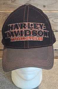 Harley-Davidson 39Thirty Motocicleta New Era Negro S/Med Gorra Ajustada Bordada - Imagen 1 de 8