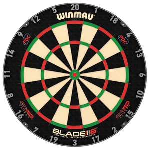 Winmau Dartscheibe Dartboard Bristle Board Blade 6 TRIPLE CORE CARBON - Bild 1 von 8